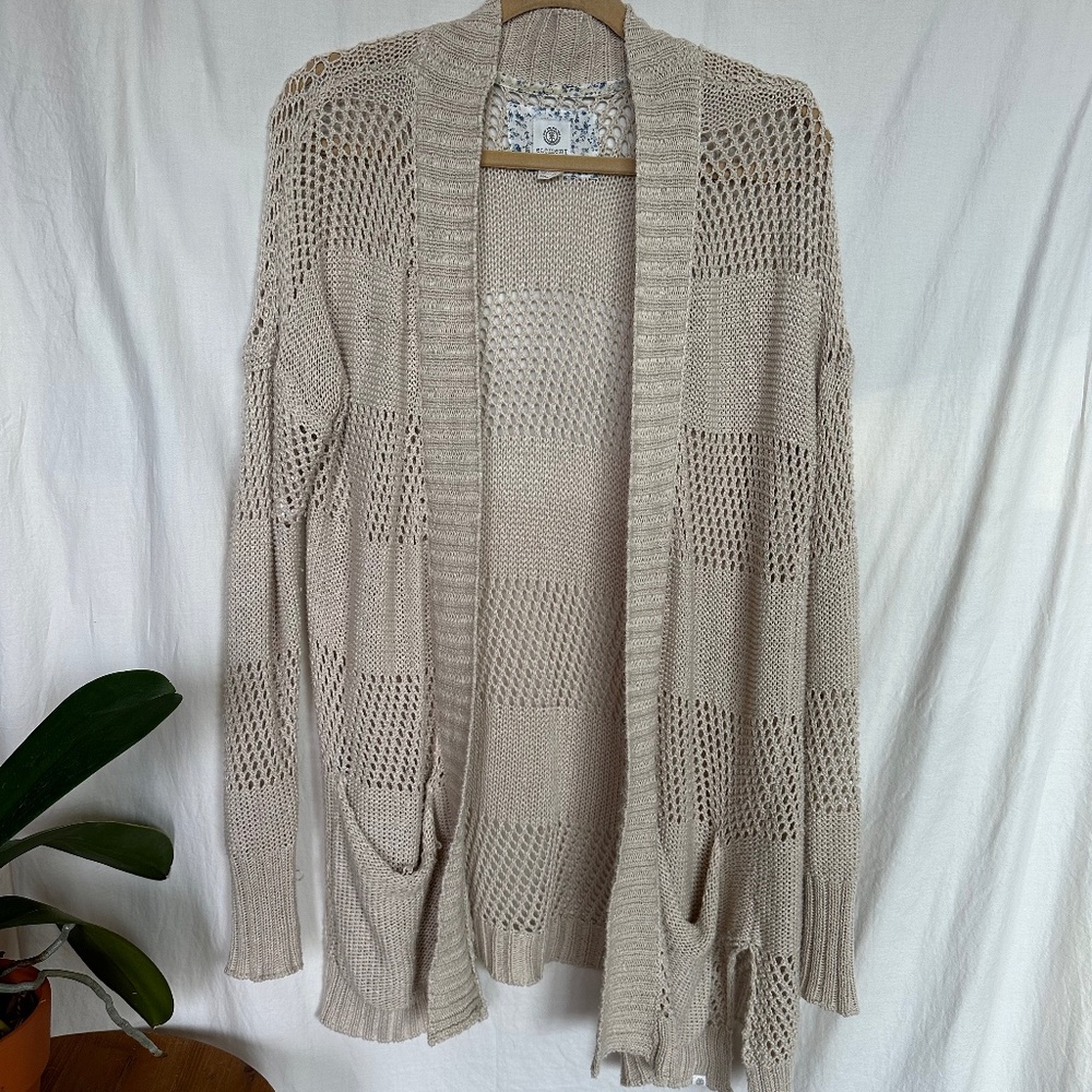ELEMENT Cardigan - Tan - Size Medium